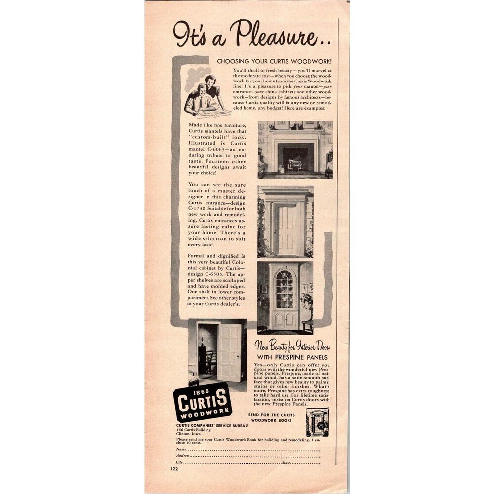 Vtg Print Ad Dreft Washes Dishes So Clean Protects Family Curtis Woodwork Trim - Picture 2 of 2